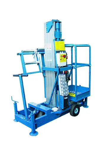 Compacte doodskistenlifter voor zijbegraving