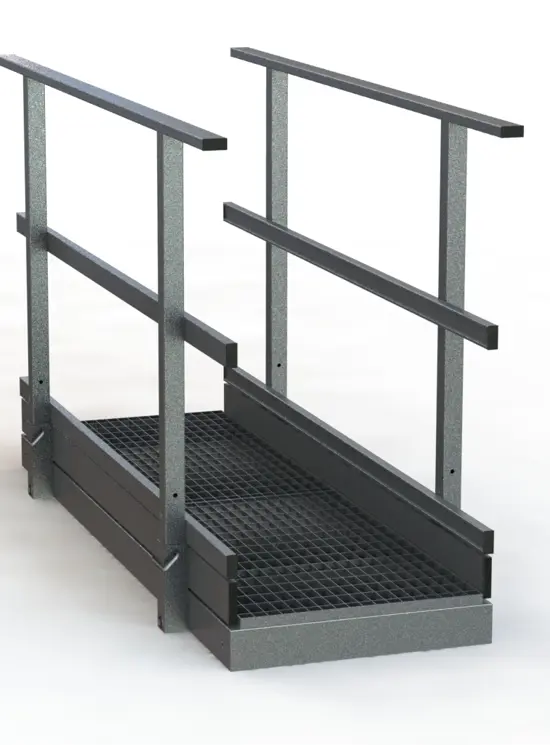 Loopbruggen voor daken en daken