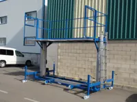 Телескопическая платформа для поездов