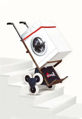 Промышленная электрическая трамвайная трамвая для восхода по лестнице