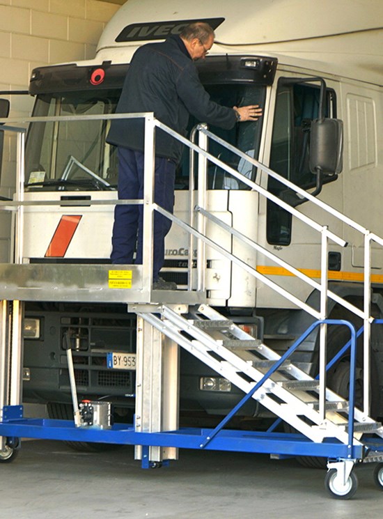 Платформа лобового стекла для грузовых автомобилей и автобусов