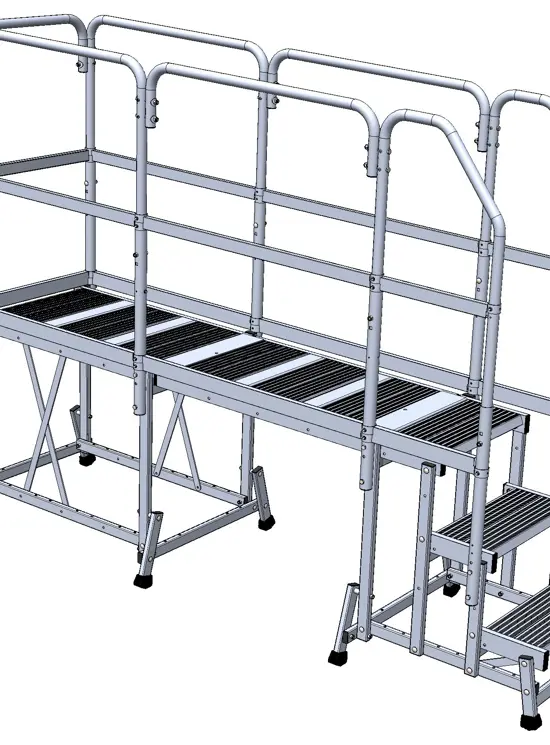 УВЕЛИЧЕННАЯ МЕГАПЛАТФОРМА И ПАРАПЕТЫ