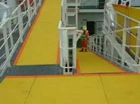 Противоскользящие крышки для переходов 