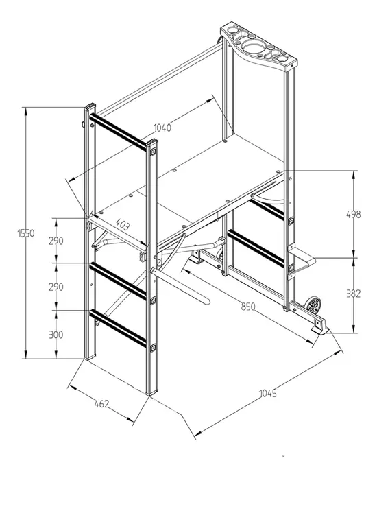 Мелкие строительные леса Time