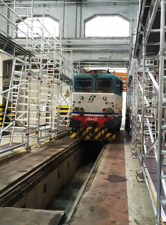 Специальная конструкция для поездов