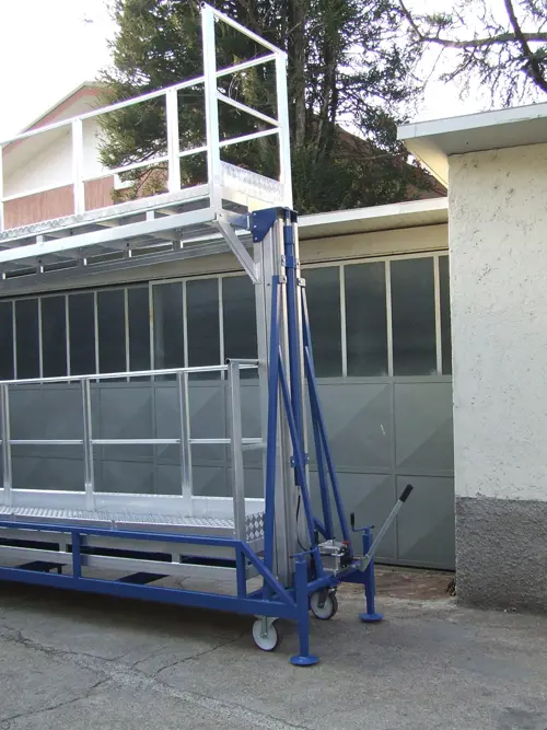 Двойная платформа для поездов