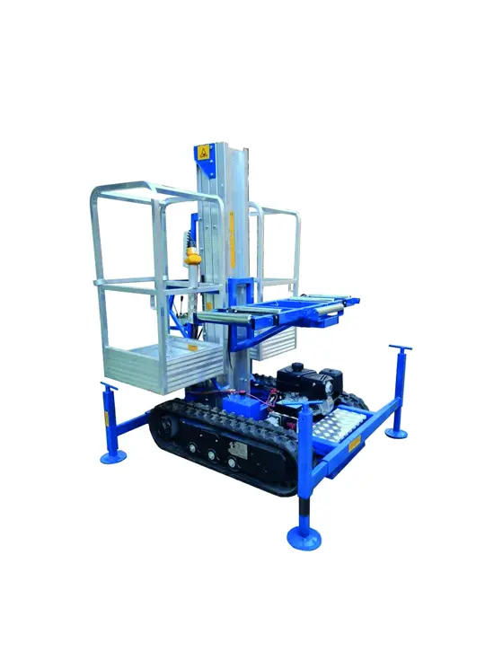 Гусеничні підйомники трун з вирівнювальниками