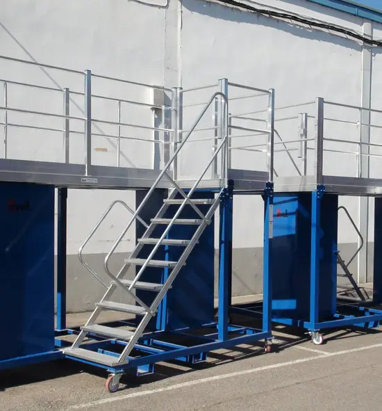 Платформи для обслуговування залізниці