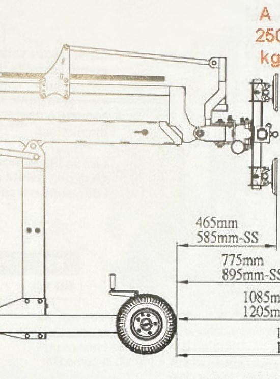 Підйомник для скла GRM250