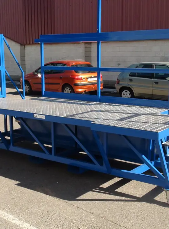 Платформи для обслуговування залізниці